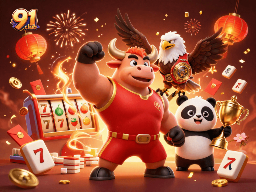 Experience the excitement of 91 club with this vibrant casino scene showcasing thrilling gaming elements.