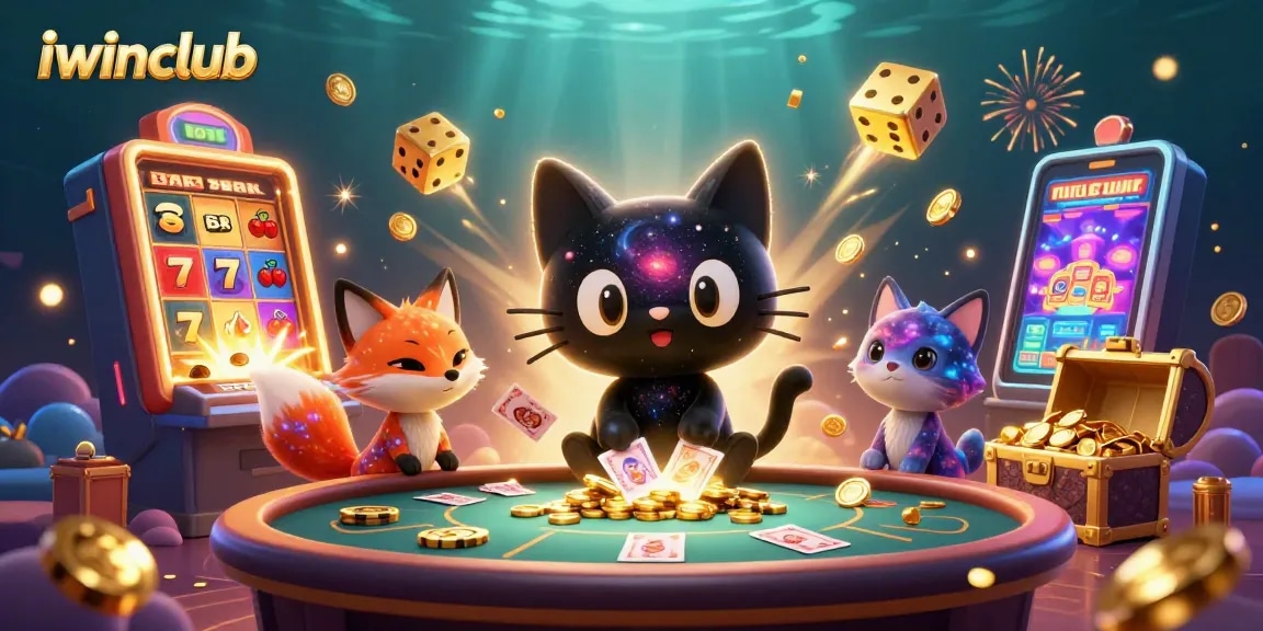 Catch jackpot thrills at iwinclub with vibrant casino characters and dynamic elements.
