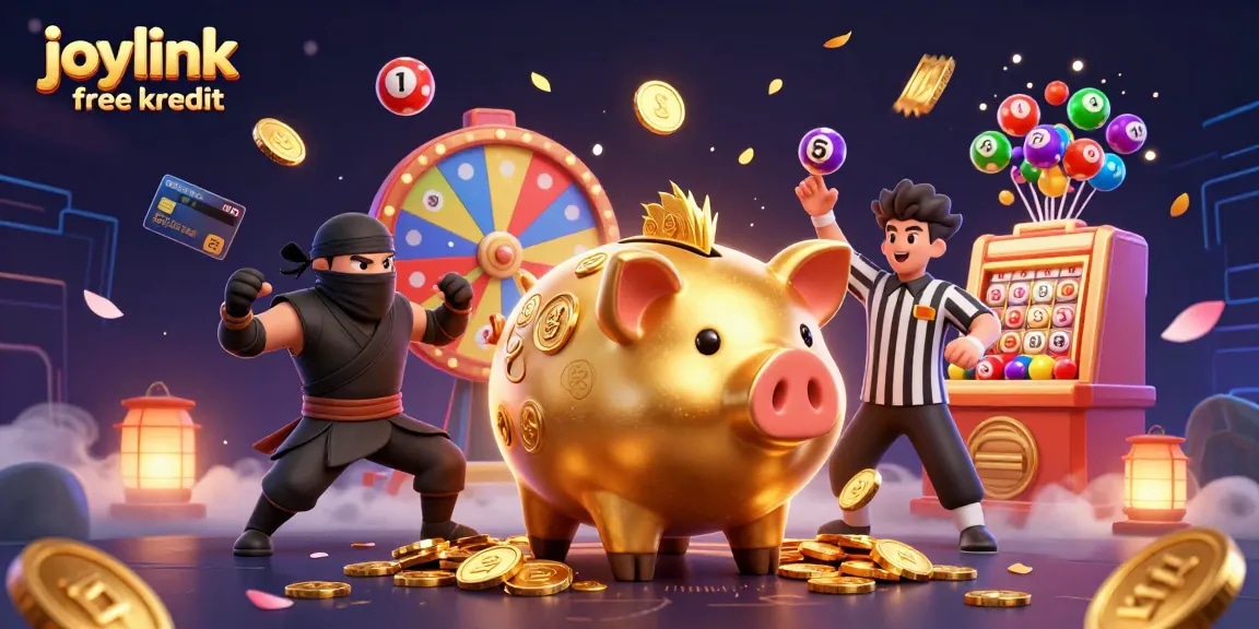 Engage with joylink free kredit through exciting casino-themed action featuring dynamic characters and vibrant game elements.