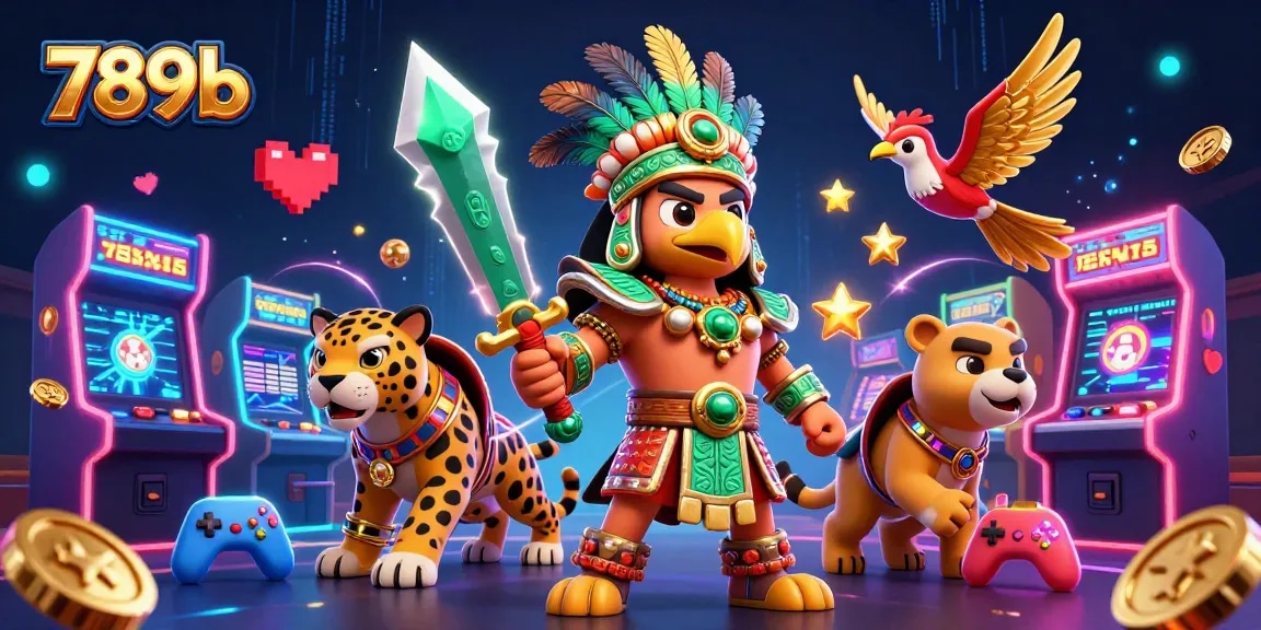 Engage in thrilling gameplay and winning strategies with 789b in a vibrant 3D casino world.