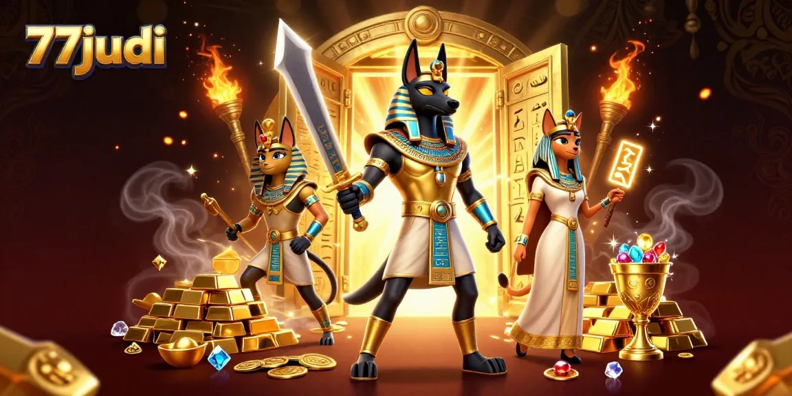 Experience exhilarating wins at 77judi with a vibrant display of online casino excitement.