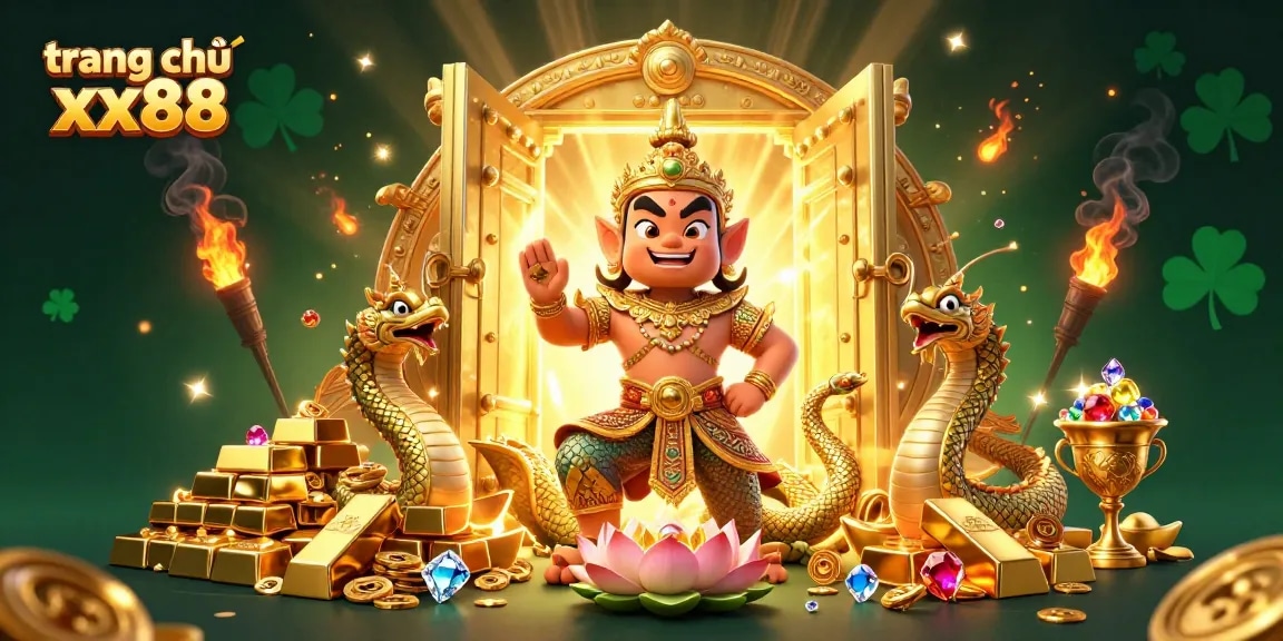 Play exciting games at trang chủ xx88 with golden treasures and guardians of luck.