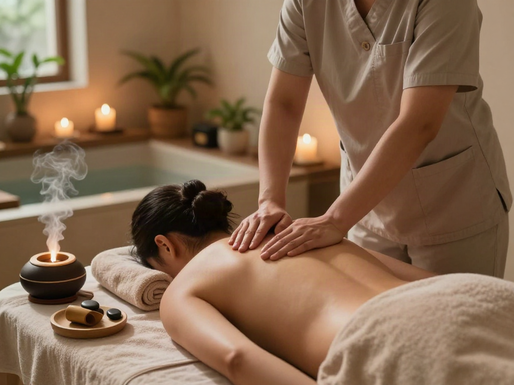 Experience rejuvenating 구로출장안마 therapy in a tranquil spa setting.