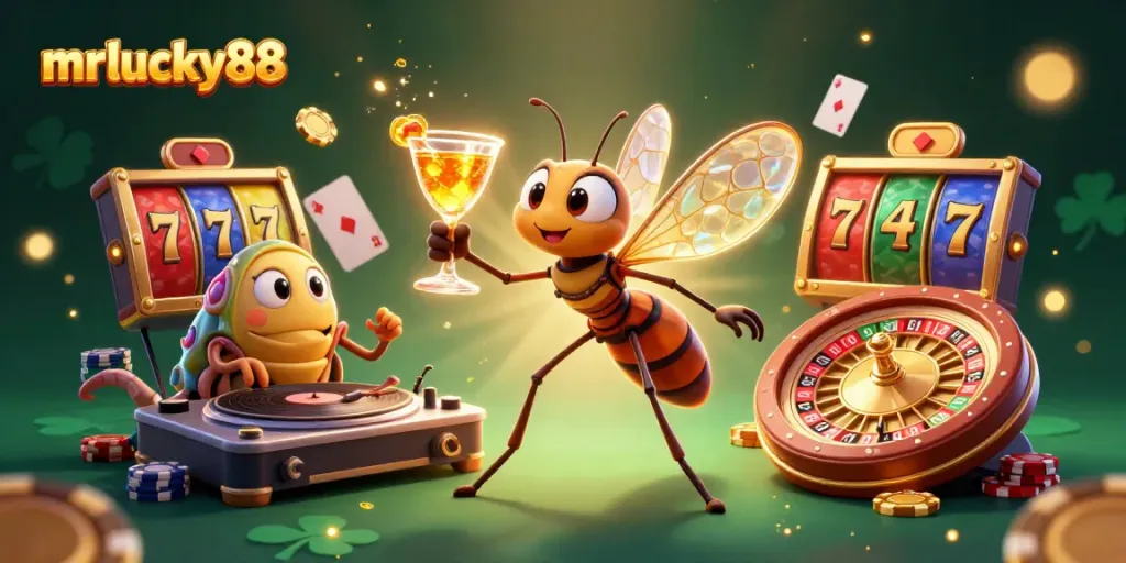 Experience vibrant casino life with mrlucky88's immersive and dynamic gaming elements.