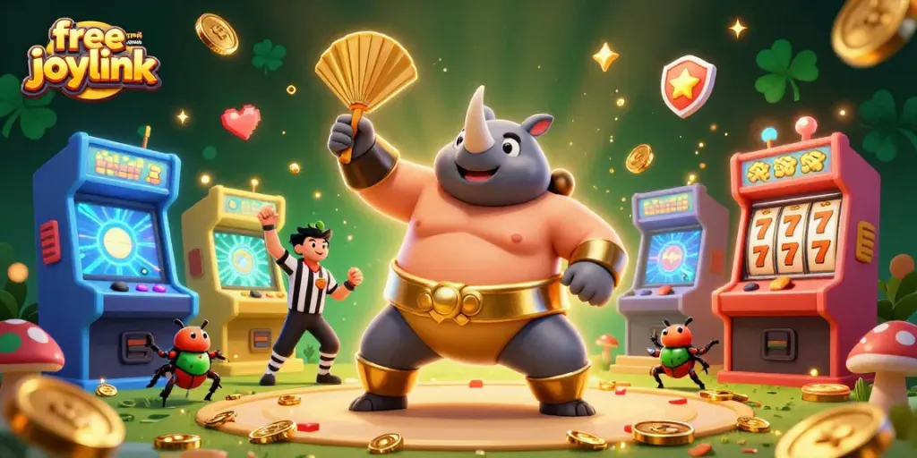 Claim free credit no deposit joylink through vibrant arcade with beetle champions.