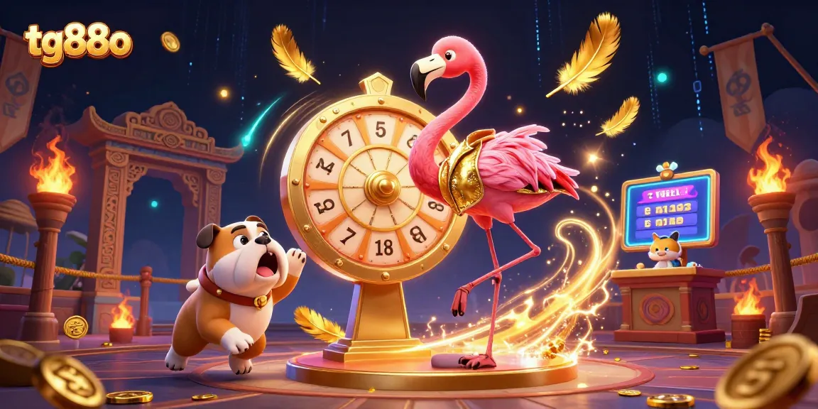 Engage in thrilling games at tg88o with colorful 3D casino characters and dynamic prize reveals.