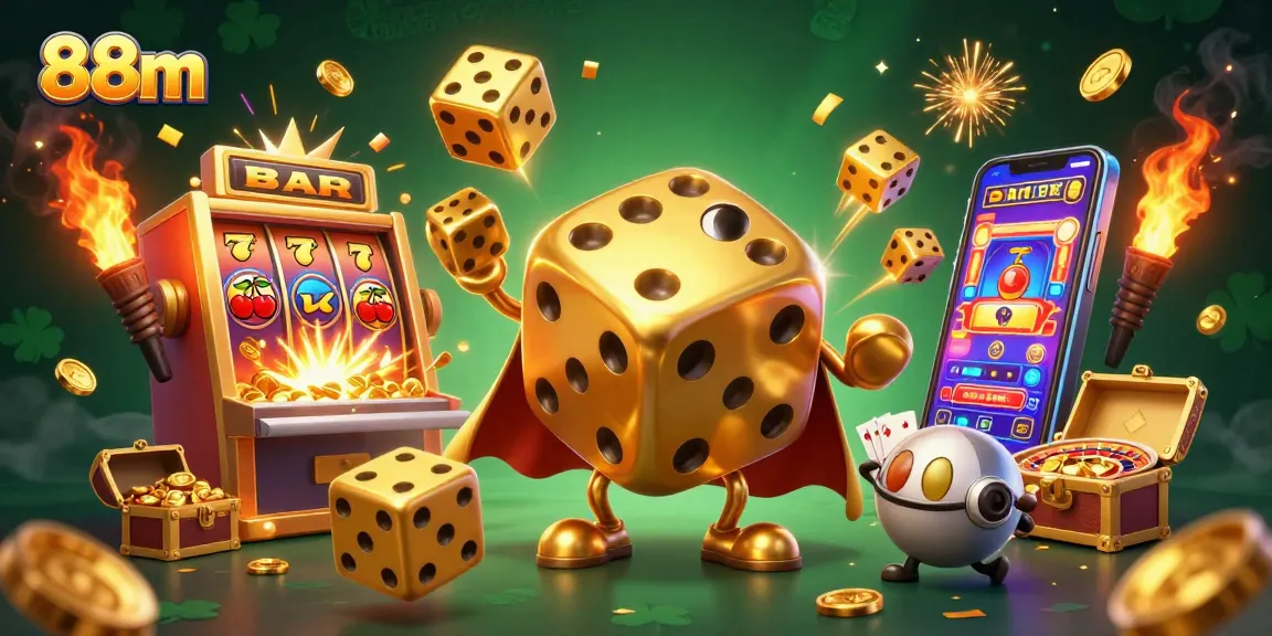 Experience the thrill of 88m casino with exciting jackpot slots and vibrant 3D characters.