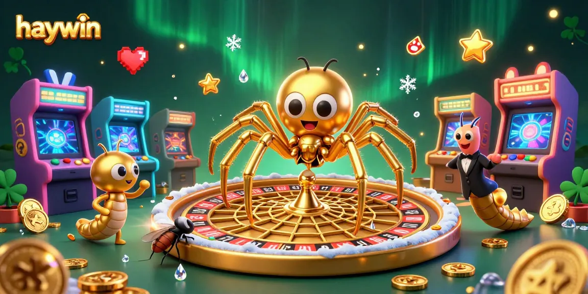 Experience excitement at haywin with a 3D roulette web and thrilling game elements.