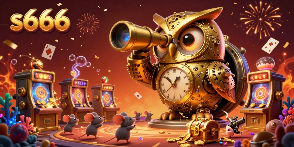Experience the excitement of winning big at s666 with a vibrant casino illustration featuring captivating characters and game elements.
